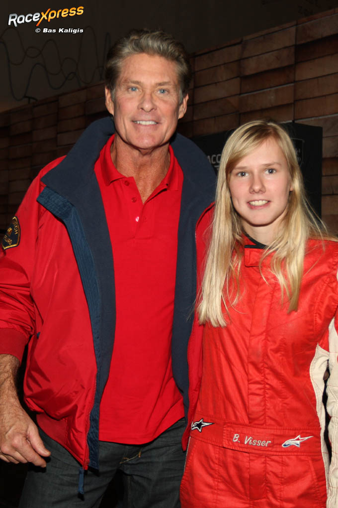 David Hasselhoff en Beitske Visser